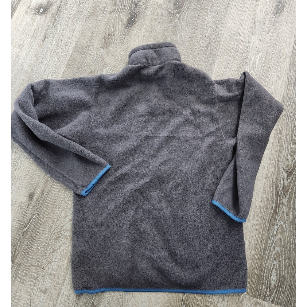 Patagonia Synchilla Fleece Pullover Mens Small Grey Blue Quarter Zip Jacket - Picture 4 of 4
